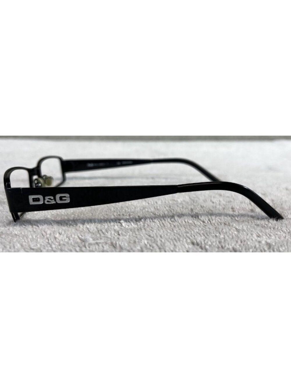 Dolce & Gabbana DG 5031 01 Black Metal Rectangular Eyeglasses Frames 52-17-140 - Picture 2 of 9